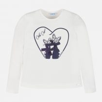 Maglietta gattini ragazza Art 7006