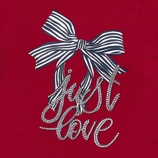 Maglietta manica lunga bambina