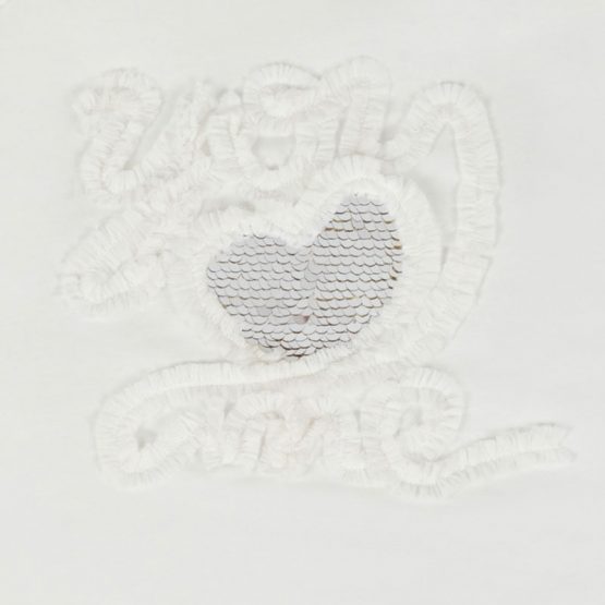 Maglietta con paillette reversibili