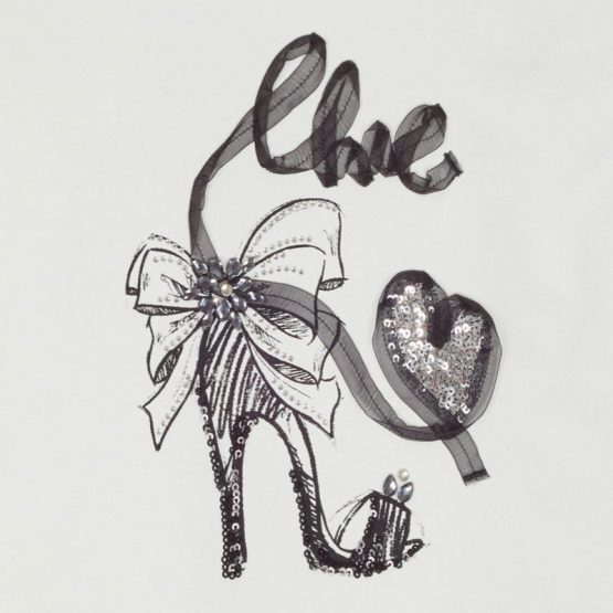 Maglietta scarpa ragazza