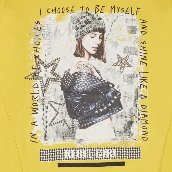 Maglietta print ragazza