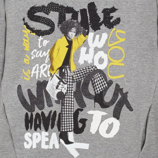 Vestito con cappuccio ragazza