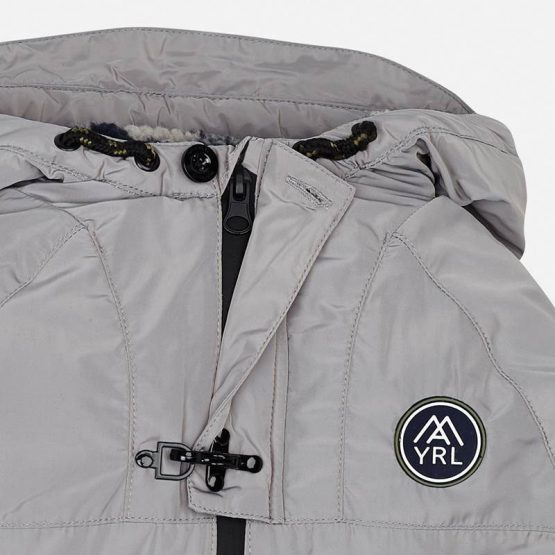 Giaccone con fodera a quadri bambino 3 a 9 Anni Mayoral