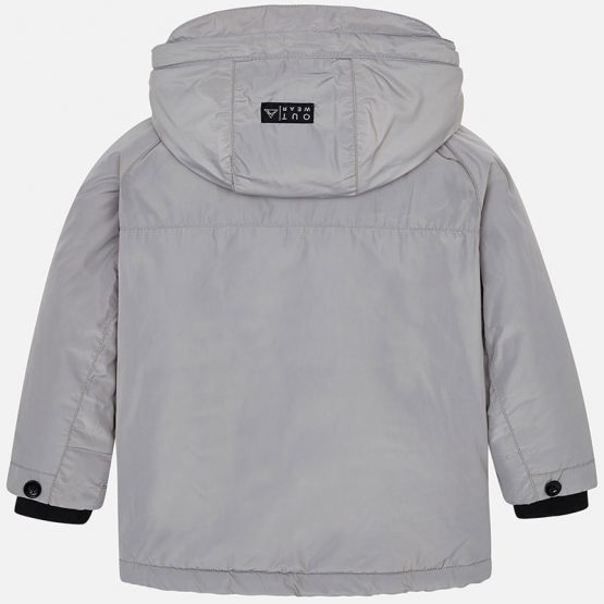 Giaccone con fodera a quadri bambino 3 a 9 Anni Mayoral