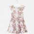 Vestito stampato fiori ragazza