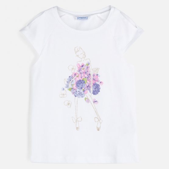 Maglietta manica corta per ragazza