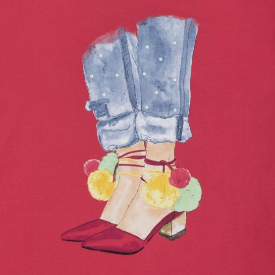 Maglietta manica corta per ragazza