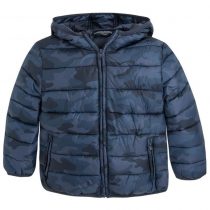 Giubbotto Bambino 3-9 Anni Blu Camouflage con Cappuccio