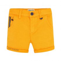 Bermuda bimbo giallo in cotone elasticizzato – COD 3250E